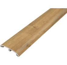 Übergangsprofil in Holzoptik zur Verbindung von Bodenbelägen