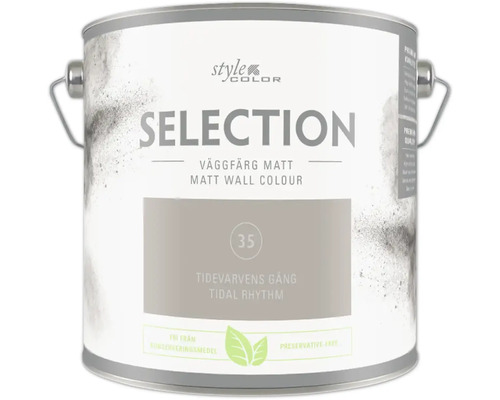 Farbeimer mit matter Wandfarbe, Farbton Tidal Rhythm