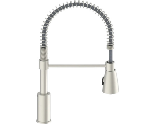 Küchenarmatur mit Spiralfeder