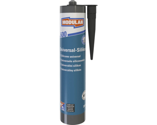 Universalsilikon in Anthrazit von Modulan, 300 Milliliter