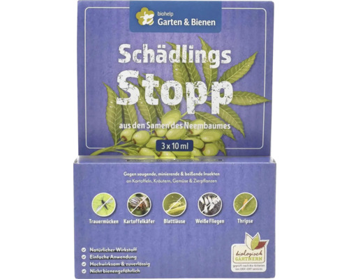 Biohelp Schädlings Stopp Pflanzenschutzmittel Packung