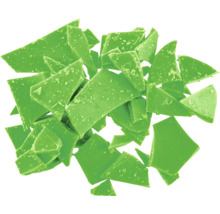 Stückige Wachsplättchen