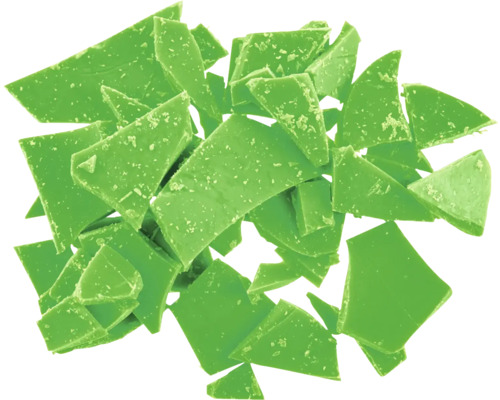 Stückige Wachsplättchen