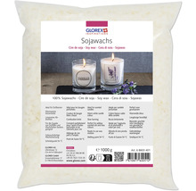 Glorex Sojawachs, 1000 g, zur Herstellung von Duftkerzen