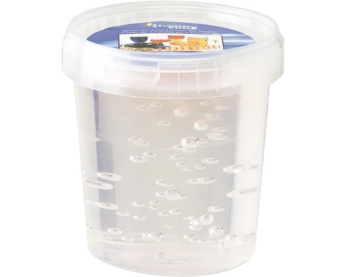 Kerzengel in durchsichtigem Behälter