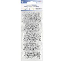 Kunststoffperlen in verschiedenen Größen im Glorex-Paket