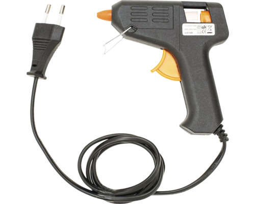 Heißklebepistole mit Kabel und Stecker