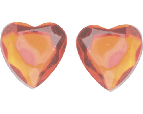 Zwei herzförmige Dekosteine