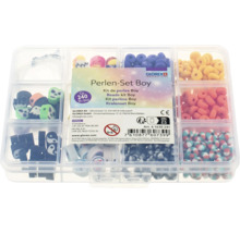 Perlen-Set Boy von Glorex in Sortierbox mit circa 240 Teilen