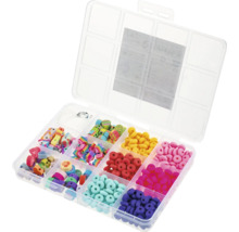 Sortierkasten mit verschiedenen Schmuckperlen