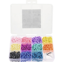 Sortierkasten mit Gummiringen in verschiedenen Farben