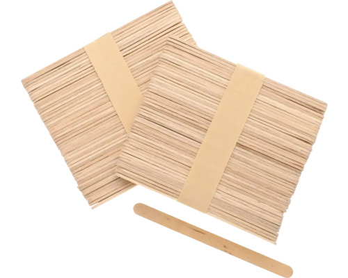 Zwei Bündel Bastelholzstäbe aus Holz