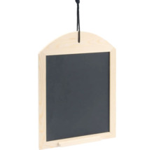 Hängende Schiefertafel mit Holzrahmen