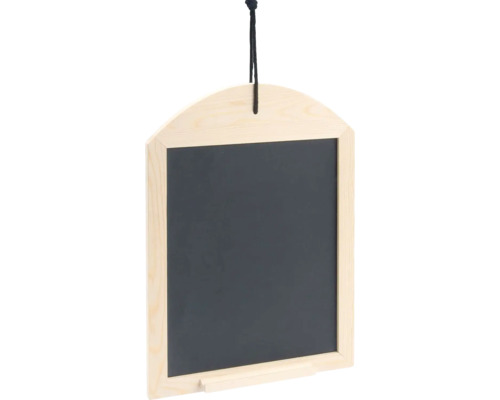 Hängende Schiefertafel mit Holzrahmen