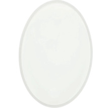 Ovale Glasplatte