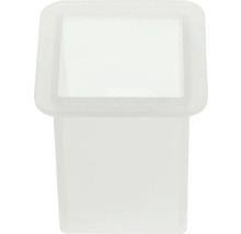 Quadratischer Pflanzkasten aus Kunststoff