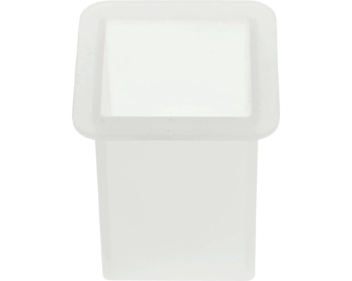 Quadratischer Pflanzkasten aus Kunststoff