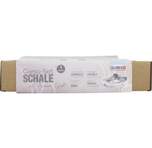 Giess-Set Schale mit Marmor-Effekt in einer Verpackung