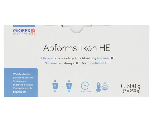 Glorex Abformsilikon HE, 500 Gramm
