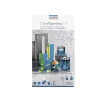 Glorex Crystal Epoxidharz 1:1 Packung für Bastelarbeiten