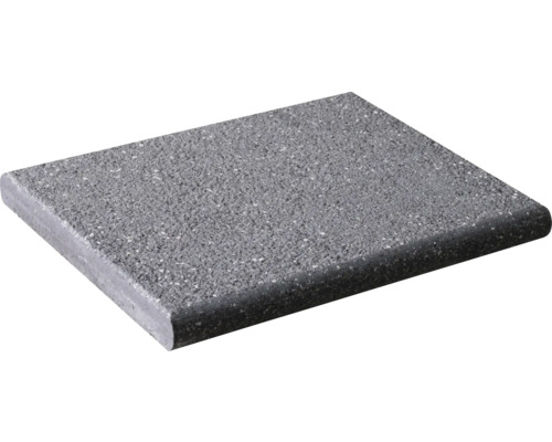 Einzelner Beton Bordstein