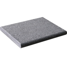 Grauer Gehwegplatten-Randstein