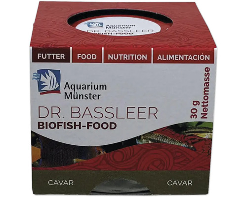 Aquariumfischfutter Aquarium Münster Dr. Bassleer Biofish Food CAVAR 30 g Aquarium Münster Dr. Bassleer Biofish-Food Cavar 30 Gramm