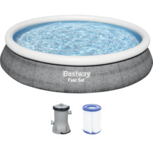 Bestway Fast Set Pool mit Filterpumpe und Filterkartusche