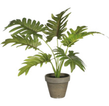 Künstliche Zimmerpflanze in einem Topf