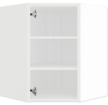 Weißer Hängeschrank mit drei Fächern zur Aufbewahrung