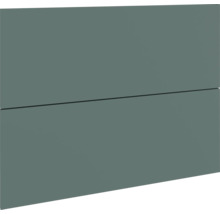 Zwei Küchenfronten übereinander