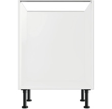 Unterschrank für Küchenmöbel mit schwarzen Füßen