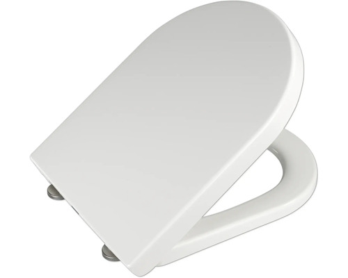 Weißer Toilettensitz