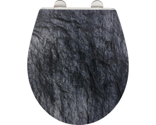 Toilettendeckel mit Steinoptik
