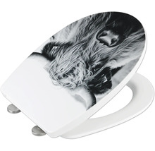 Toilettendeckel mit Hundemotiv