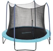 Rundes Gartentrampolin mit Sicherheitsnetz