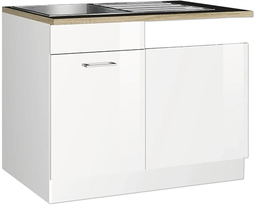 Spülenunterschrank mit zwei Türen und Spüle
