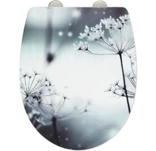 WC-Sitz mit Pflanzenmotiv