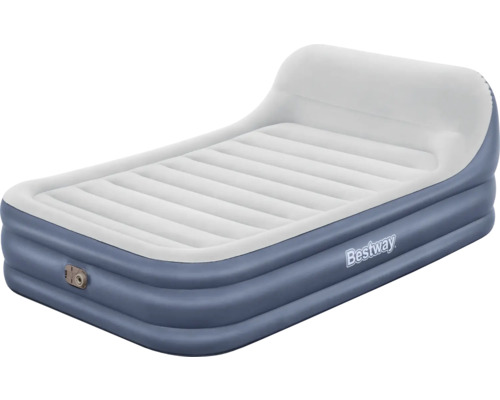 Doppelluftbett Bestway TriTech™ SleekFlow™ 226 x 152 x 84 cm dunkelblau/grau Bestway Luftbett mit integrierter Pumpe