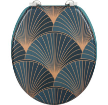 Toilettendeckel mit Muster
