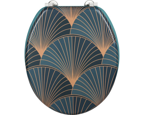 Toilettendeckel mit Muster