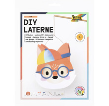 Bastelset für eine Fuchs Laterne zum Selbermachen