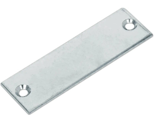 Metallverbinderplatte mit zwei Löchern