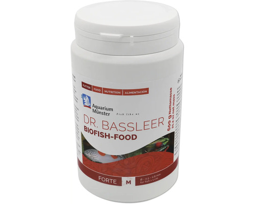 Aquariumfischfutter Aquarium Münster Dr. Bassleer Biofish Food Forte M 600 g Aquarium Münster Dr. Bassleer Biofish-Food für Fische