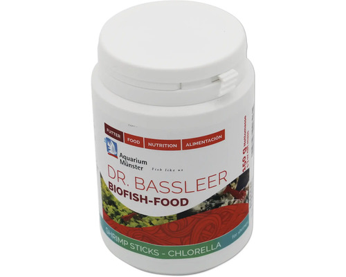 Dr. Bassleer Biofish-Food Shrimp Sticks Chlorella, 150 Gramm