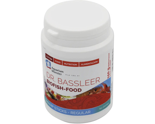 Garnelenfutter Aquarium Münster Dr. Bassleer Biofish Food Sticks Regular 150g Dr. Bassleer Biofish-Food, reguläre Shrimp Sticks, 150 Gramm, Fischfutter