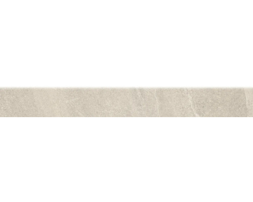 Feinsteinzeug Sockelfliese Mirava Narvik white 7,5x60 cm Keramikfliese mit Natursteinoptik