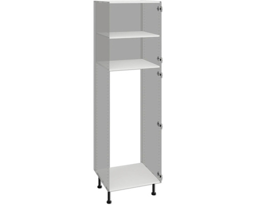 Küchen-Hochschrank mit Einlegeböden und Füßen