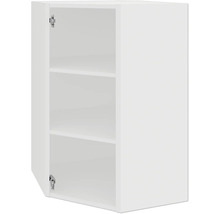 Weißer Hängeschrank mit drei Fächern