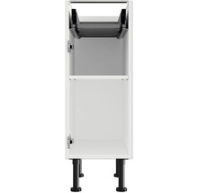 Küchenunterschrank mit Auszugsystem und Füßen